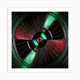 Cd Spindle Art Print