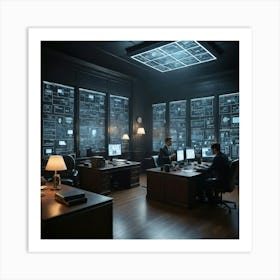 Office 1 Art Print