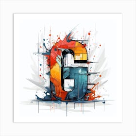 Letter G Art Print