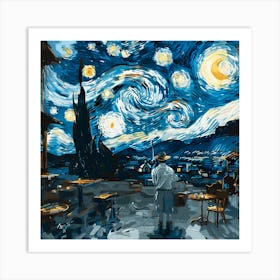 Starry Night 24 Art Print