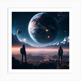 Planets Art Print