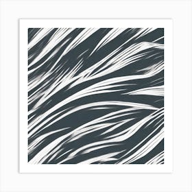 Wavy Lines 1 Art Print