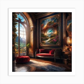 Fairytale Room Art Print