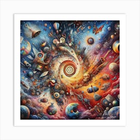 Space Odyssey Art Print