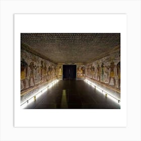 Egyptian Tomb 3 Art Print