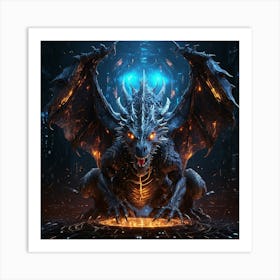 Dragon Of Fire Art Print