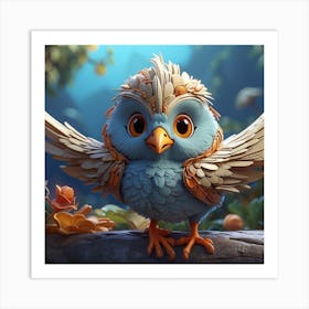 Owl11 Art Print