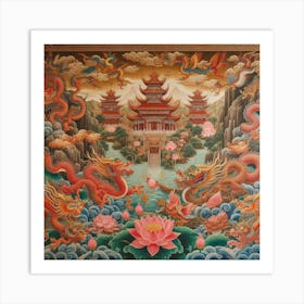 Tibetan Painting Art Print