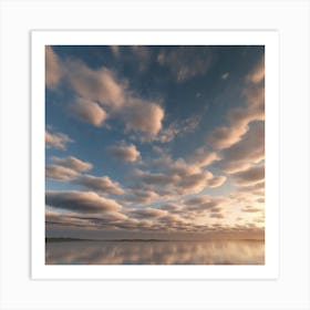 Clouds In The Sky Art Print