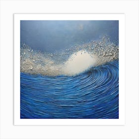 Blue Ocean 1 Art Print