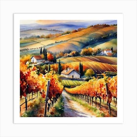 Tuscan Countryside 23 Art Print