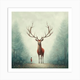 Little Deer Art Print