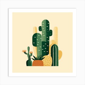 Cactus 9 Art Print