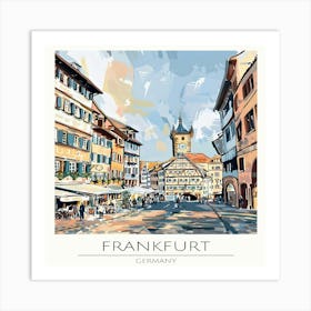 Frankfurt Germany Art Print