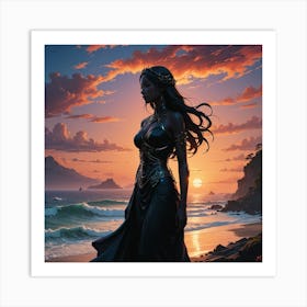 Mermaid 8 Art Print