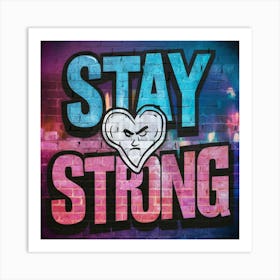 Stay Strong 2 Art Print