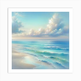 Seascape Painting Art Print