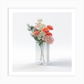 Vase of Flowers Art Print