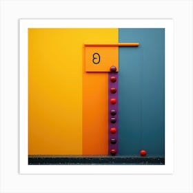 Number 8 Art Print