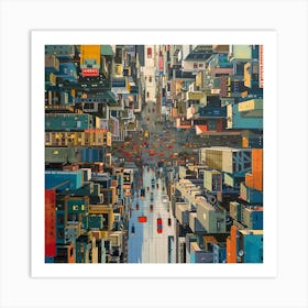 Cityscape Art Print