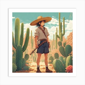 Cactus 83 Art Print