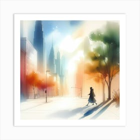 Cityscape 25 Art Print