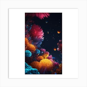 Coral Reef 1 Art Print