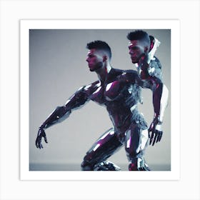 Futuristic Man 202 Art Print