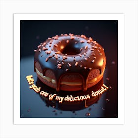 Donut 1 Art Print