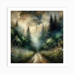 Road To Nowhere Art Print