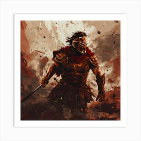 Sparta Warrior Art Print