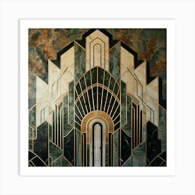 Deco Design Art Print