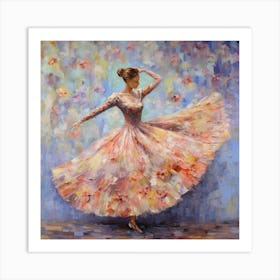 Ballerina 10 Art Print