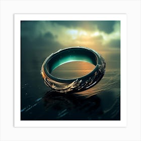 Ring Of Storms Its Just One Those Silly Mood Rin Art Print