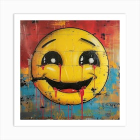 Death by Happiness Art Print