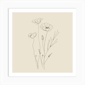 Poppies 48 Art Print