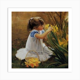 Daffodils Art Print