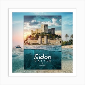 Sidon Castle 1 Art Print