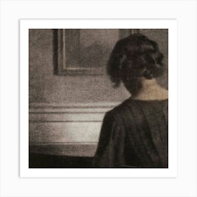 Back Of A Woman Art Print