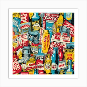 Vintage Coca Cola Art Print