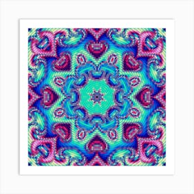 Geometric Mosaic 09 Art Print