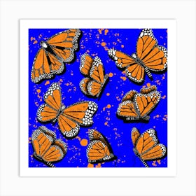 Monarch Butterflies 1 Art Print