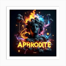 God Aphrodite Art Print