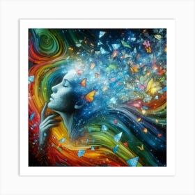 Psychedelic Art 12 Art Print