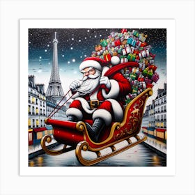 Santa Claus S Present Of Peace 08 Art Print