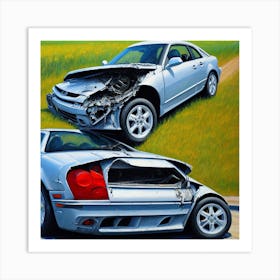 Collision Art Print