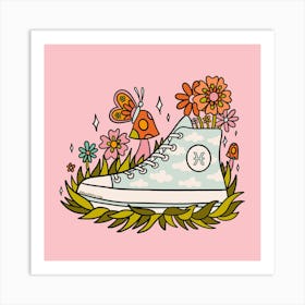 Pisces Sneaker Art Print