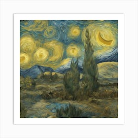 Starry Night 5 Art Print