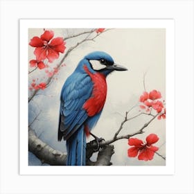 Chinese Bird 1 Art Print