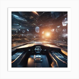 Spacecraft Interior Art Print